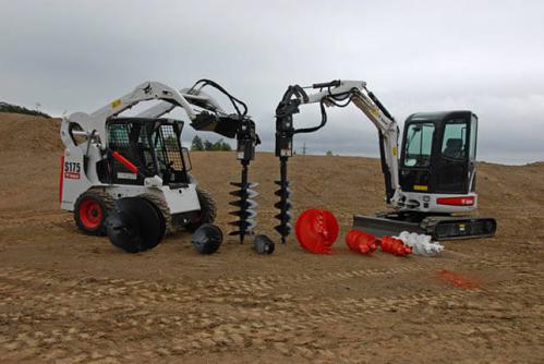 Bobcat_Attachments_-_Auger_5 Auger