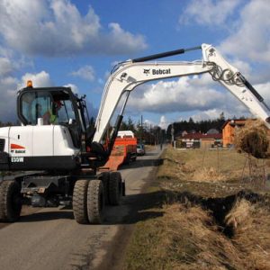 E55W Compact Excavator