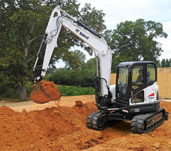 Bobcat_Mini_Excavators_-_E85_1 E85 Compact Excavator