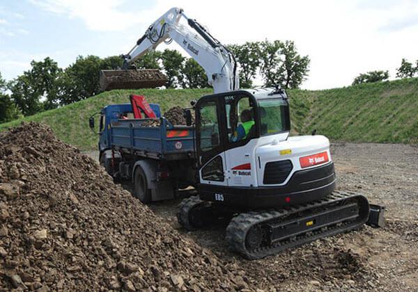 Bobcat_Mini_Excavators_-_E85_3_4 E85 Compact Excavator