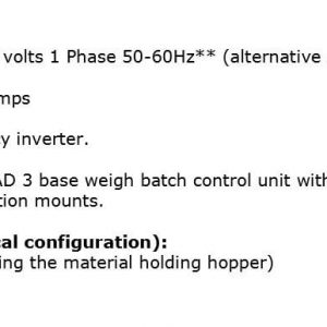 Multi Roving Glass Fiber Chopper + Feeder