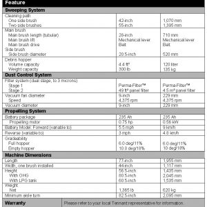 6200 Compact Rider Sweeper