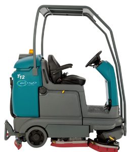 T12 Compact Battery-Powered Ride-on Scrubber-Dryer