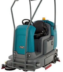 T12 Compact Battery-Powered Ride-on Scrubber-Dryer