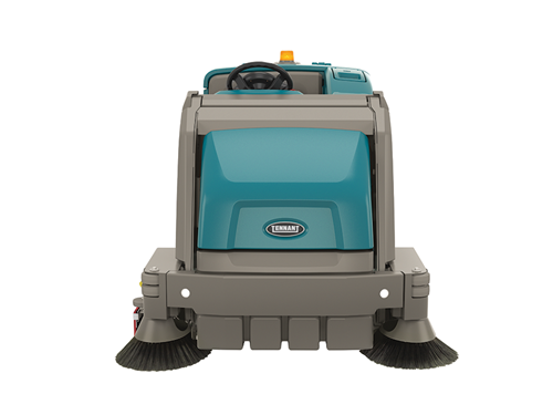 m17-front-scrub-brush M17 Battery-Powered Rider Sweeper-Scrubber