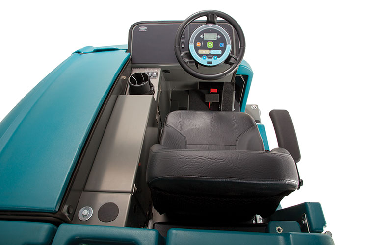 M20 Operator Area M20 Integrated Rider Sweeper-Scrubber