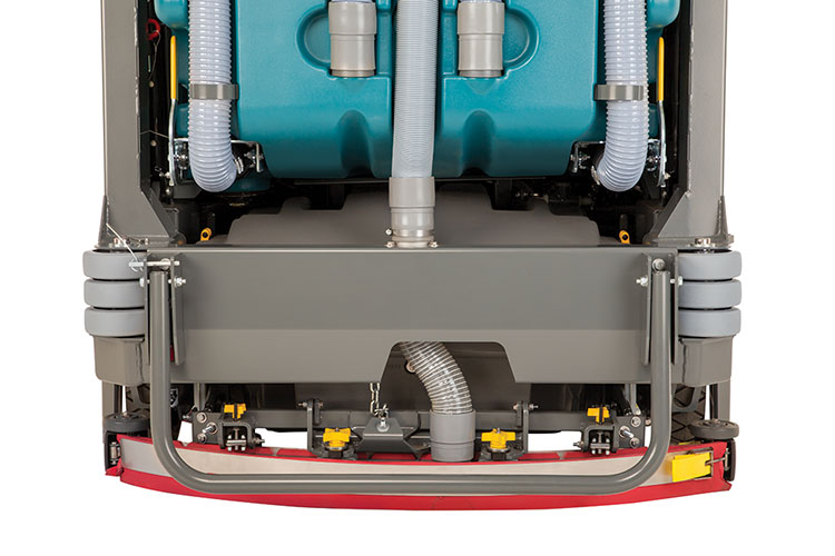 M20 Squeegee Guard Down M20 Integrated Rider Sweeper-Scrubber