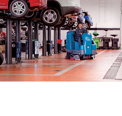 T16 Battery-Powered Ride-on Scrubber-Dryer T16 Battery-Powered Ride-on Scrubber-Dryer