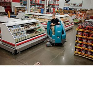 T16 Battery-Powered Ride-on Scrubber-Dryer