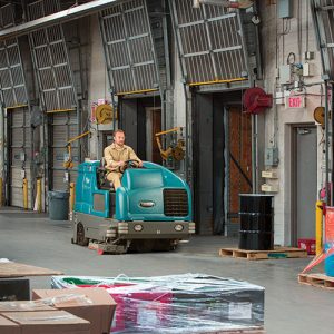 T20 Industrial Ride-on Floor Scrubber-Dryer